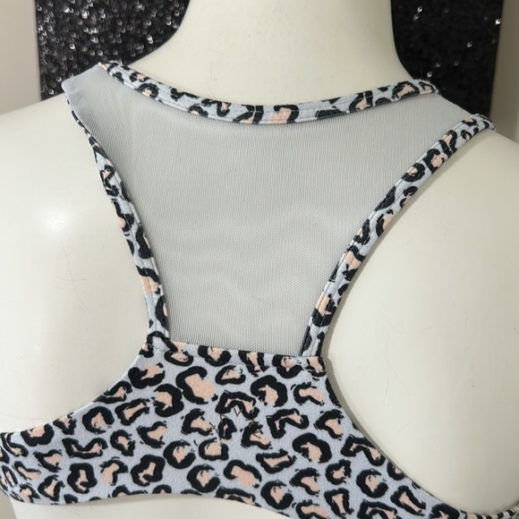 Varley Tank Top Vidora Vest Sleeveless Leopard Printed Sports Shirt Athletic M - Picture 7 of 11